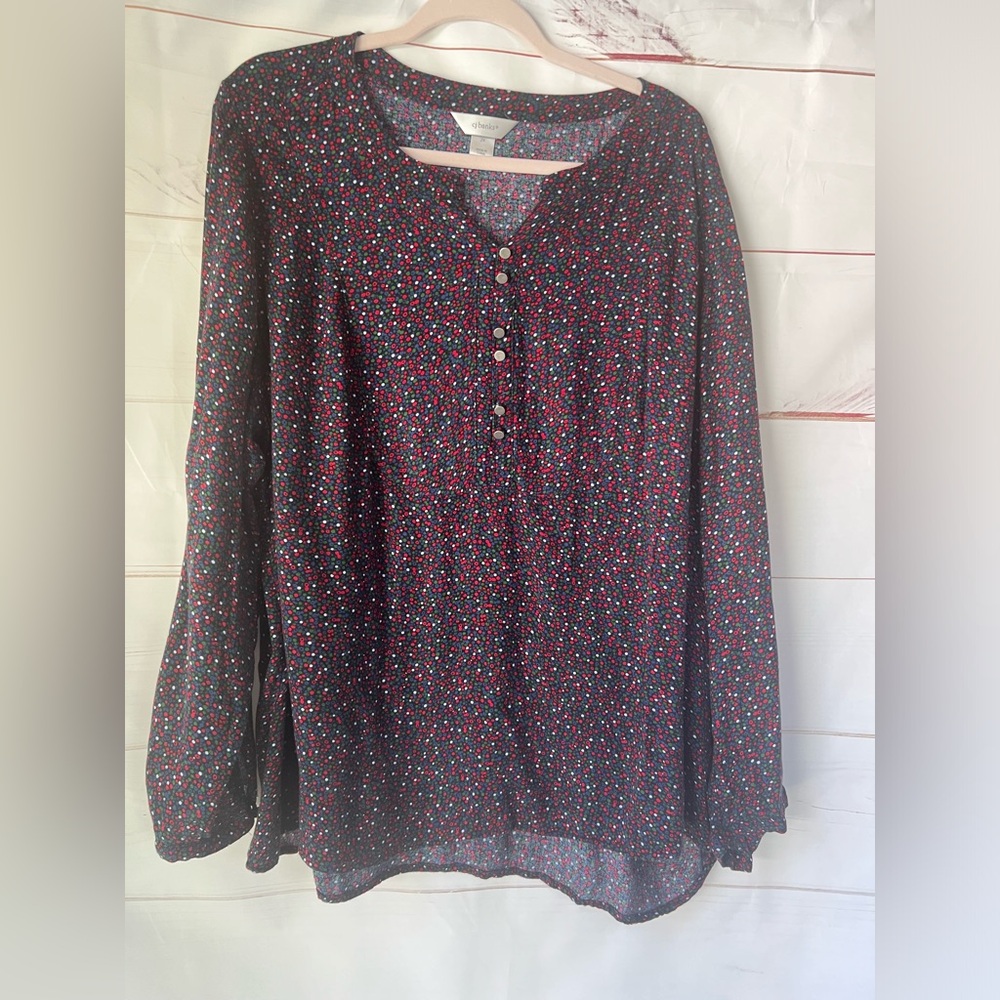 CJ Banks blouse size 2X